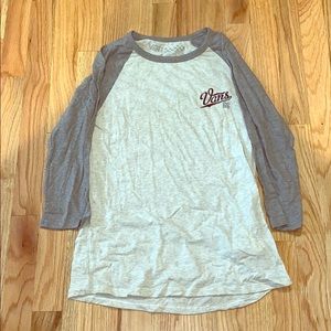 Ladies Vans three quarter sleeve T-shirt